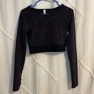 Lululemon Special Edition Cropped Long Sleeve